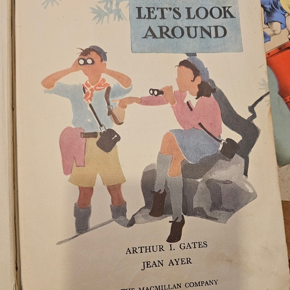 VINTAGE 1940 " Take A Look Around" Children's Book. ๐๐ #Vintage #ChildrensBook - Picture 2 of 10